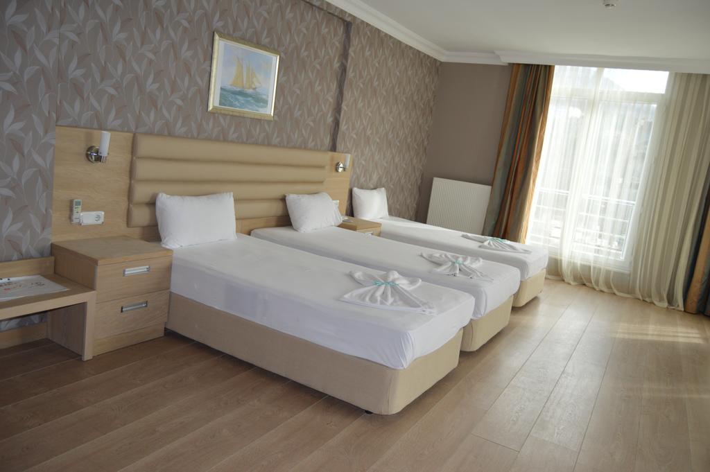 Kale Palace Hotel İmroz Bagian luar foto