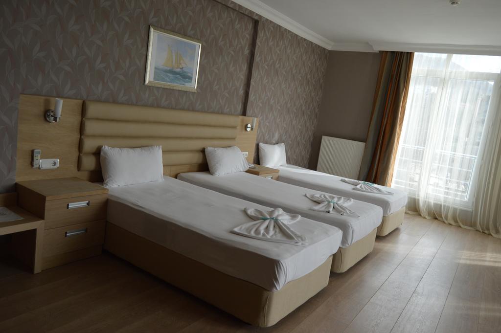 Kale Palace Hotel İmroz Bagian luar foto