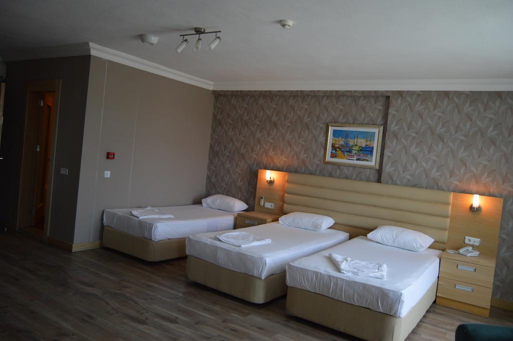 Kale Palace Hotel İmroz Bagian luar foto